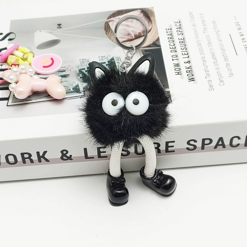 Мультяшная плюшевая кукла длинноногая эльф брелок милый маленький брикет сумка подвеска автомобильный ключ аксессуары