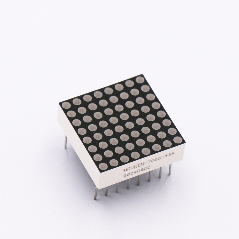 LEDドットマトリックス F28*8 赤色光 共通陰陽 7088ドットマトリックス HOUKEM-7088-BSR|undefined