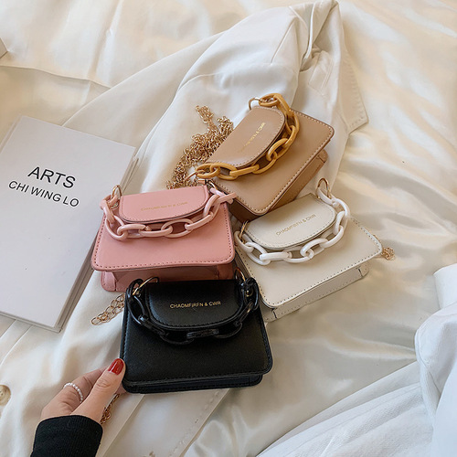  Summer New Fashion Retro Women's Bag Personal Creative Shoulder Bag Chain Chain Quality Texture Crossbody Handbag