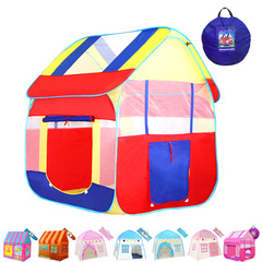 Factory children's indoor outdoor travel tent children's tent house game toy house automatic pop-up folding model