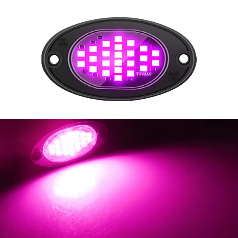 automóvil led chasis luces todoterreno Wrangler chasis luces de modificación luces de atmósfera image 12