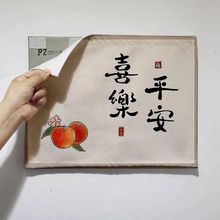 創意電表箱裝飾畫客廳空開免打孔弱電箱多媒體盒電源配電箱遮擋布