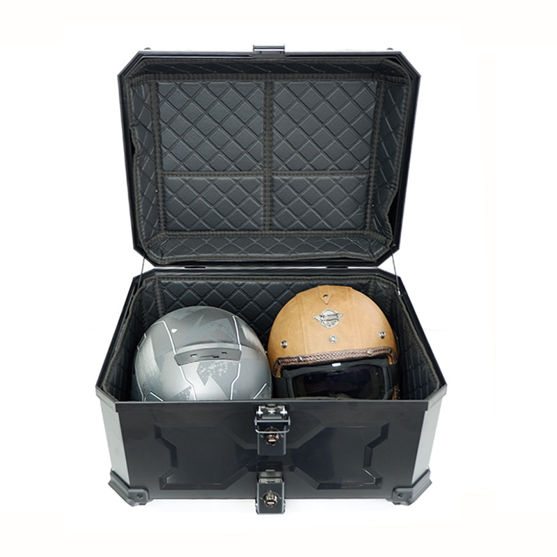58L Electric Vehicle Rear Trunk Plastic Trunk Abs Plastic Box Storage Box Tool Box Scooter Large Capacity