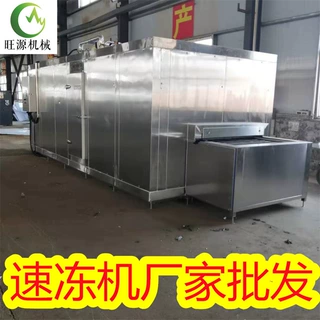 厂家批发速冻机 薯条流态化速冻装备 全自动螺旋式速冻设备