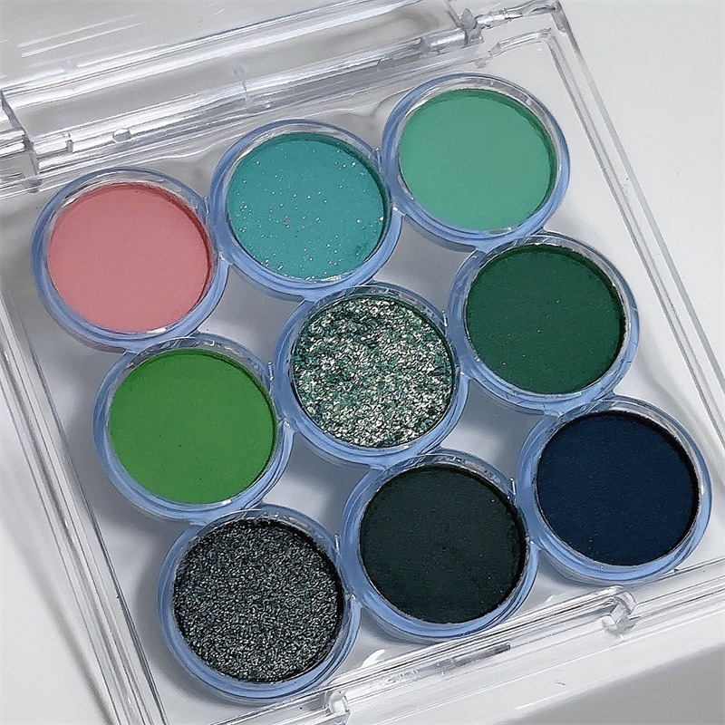 Retro Solid Color Plastic Eye Shadow display picture 2