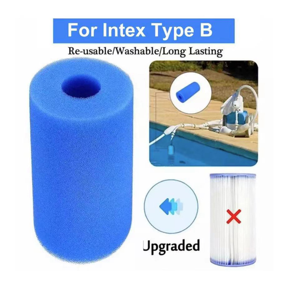 新品 过滤海绵 重复使用可清洗生物泡沫海绵柱海绵柱适用TYPE B