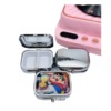 Metal crayons, handheld sophisticated storage box, Japanese cartoon storage system home use