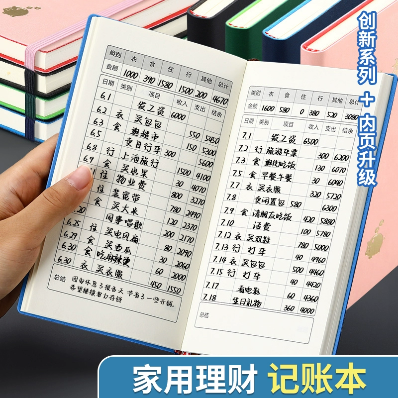 A6 Бухгалтерский журнал Денежный журнал Бухгалтерский отчет Подробные счета