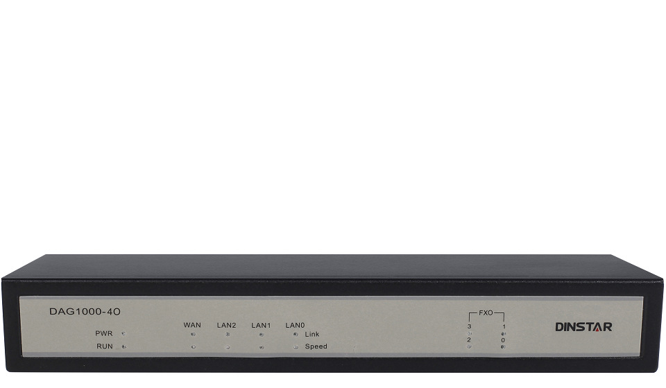 鼎信通达DAG1000-4O语音网关DINSTAR 4FXO语音网关4O综合接入网关