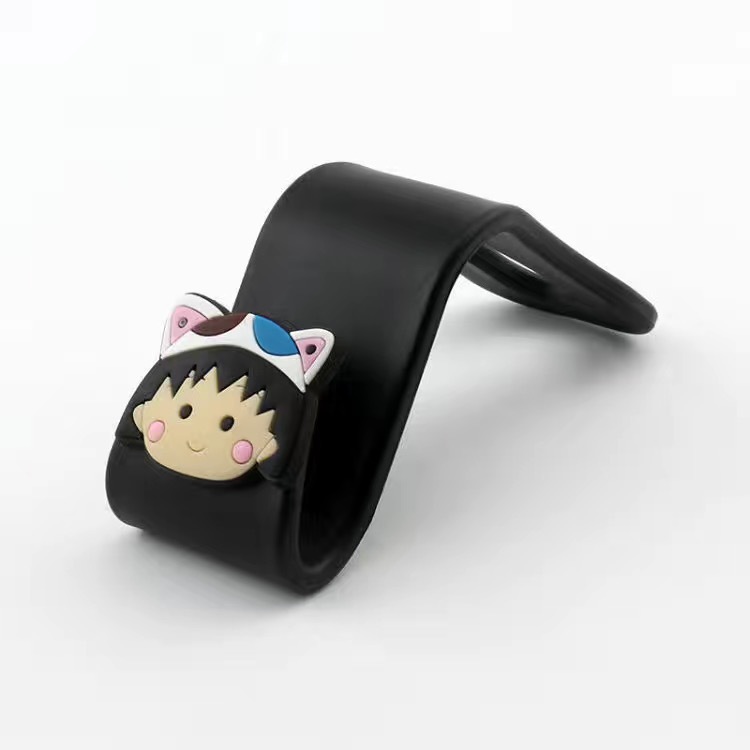 Mini gancho automotriz multifuncional invisible pequeño gancho adhesivo creativo doméstico dibujos animados lindos artículos de decoración interior