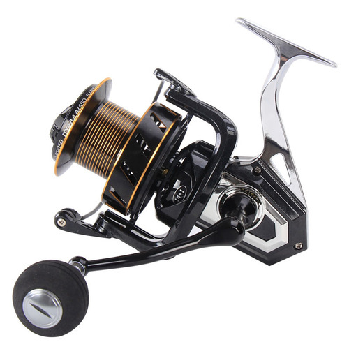 All-metal no-gap long-range spinning wheel, angled anchor fishing reel anchor rod sea rod 10000 type fishing reel fishing line reel