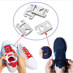 Lazy shoelace buckle shoelace buckle Japanese buckle metal accessories lazy shoelace buckle stainless steel invisible shoelace buckle