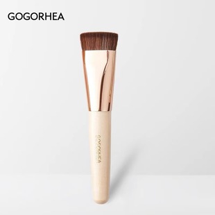 Cangzhou makeup brush log color flat head foundation brush powder paste brush contour brush contour brush base makeup brush liquid foundation brush
