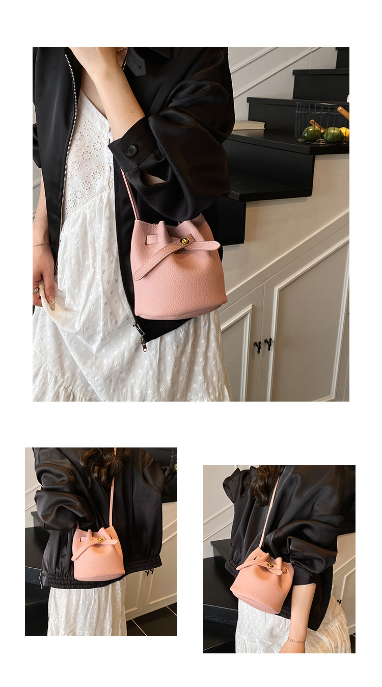 Elegant Lychee Pattern Tote Bag For Women Versatile Work Handbag_voghion.com