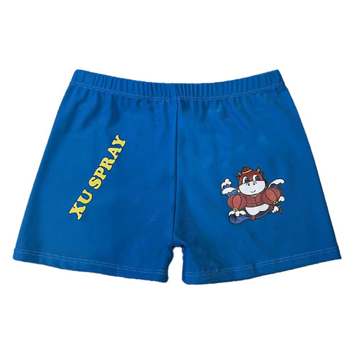 Children's Swim Trunks for Boys (Large, Medium, Small) - 5-10 Years Old, Flat-bottomed Hot Spring Swim Suit, Parent-child Hot Spring Set
