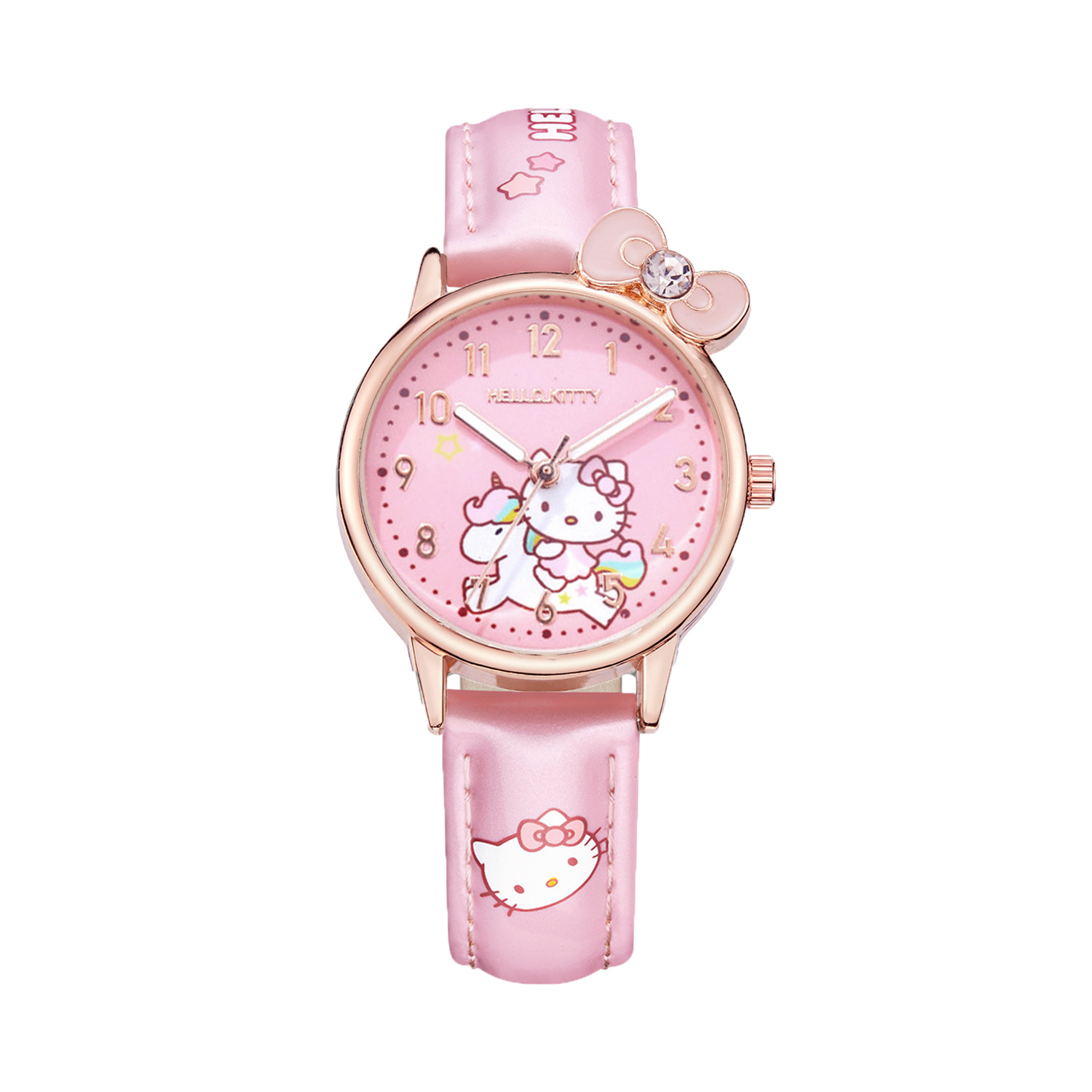Cute Cartoon Cat Cinnamon Dog Creative Shape Kidsren Student Girl High Quality Exam Watch Girl Gift