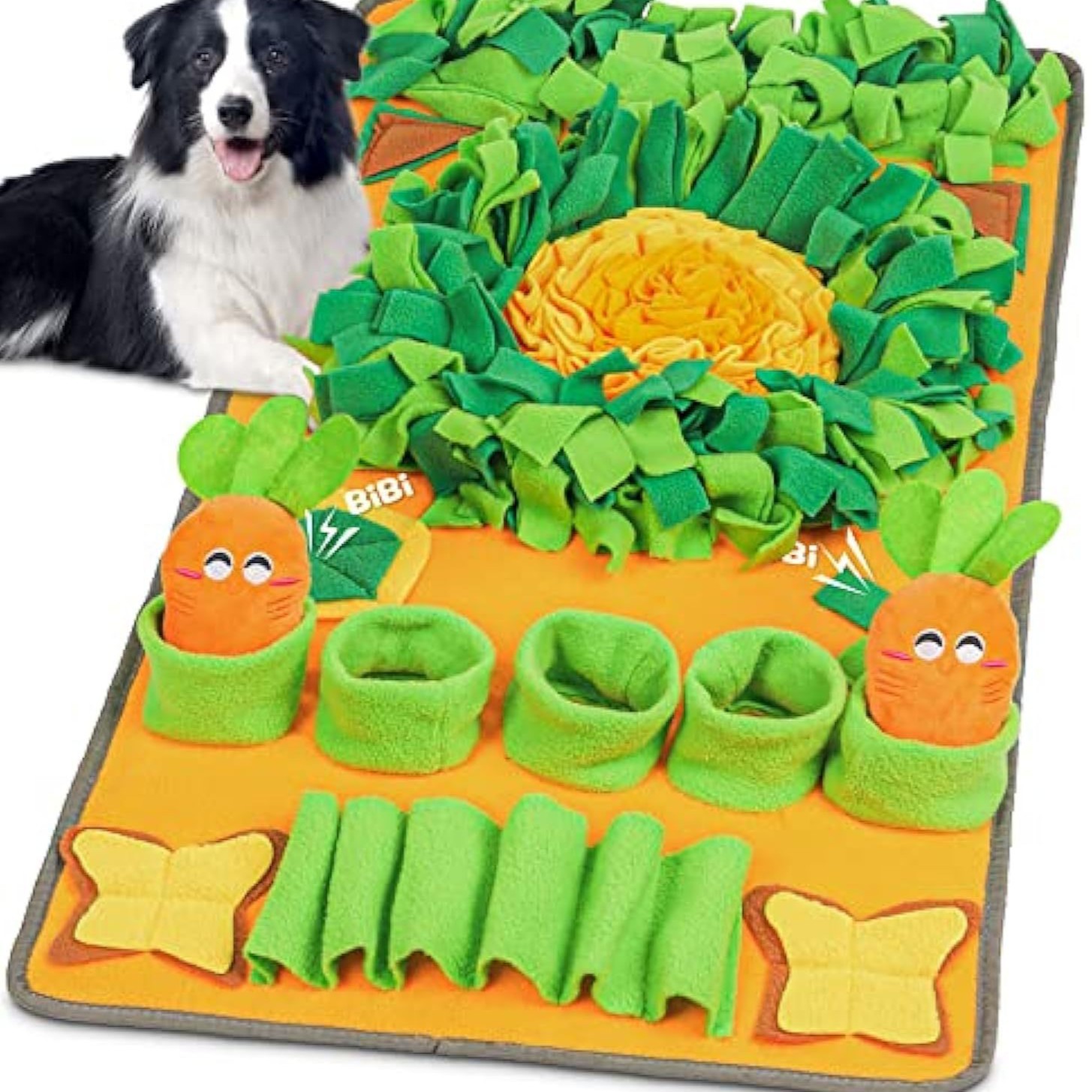 almohadilla de olfato de mascotas almohadilla de entrenamiento de perros manta almohadilla de entrenamiento de olfato señuelo snack escondido almohadilla educativa juguete de extracción de rábano