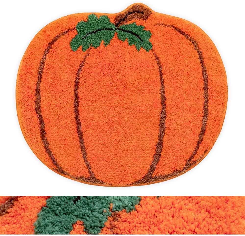 Cross-border Amazon Autumn Pumpkin Living Room Sofa Coffee Table Bedroom Bedside Soft and Comfortable Dirt-resistant Wear-resistant Floor Mat