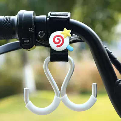 Other Electric Vehicle Accessories, Electric Vehicles, Motorcycles - black-webbing-aluminum-double-hook-short-style-five-star-popularity