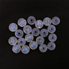 Acrylic beaded transparent aurora colorful laser accessories accessories loose beads bracelet DIY chip beading material