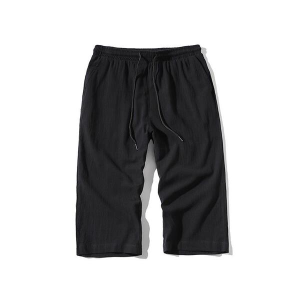 Summer solid color trend retro trousers