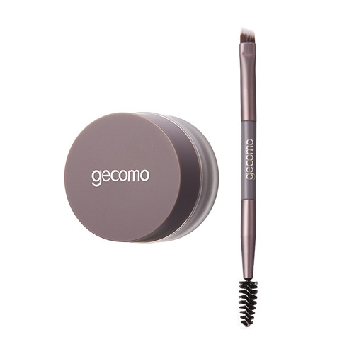 Gemeng Air Soft Mist Eyebrow Cream for Novice Wild Eyebrow Girl Dyeing Eyebrow Cream Cosmetics Makeup Makeup Does Not Decolor and Comes with an Eyebrow Brush