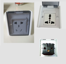 弗洛雷斯实验室中央台岛型底盒三角斜电源盒试剂架通风柜防水插座