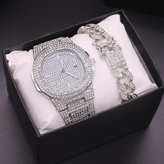 wristwatch 3pcs watch men bracelet watch bracelet ladies watches men set