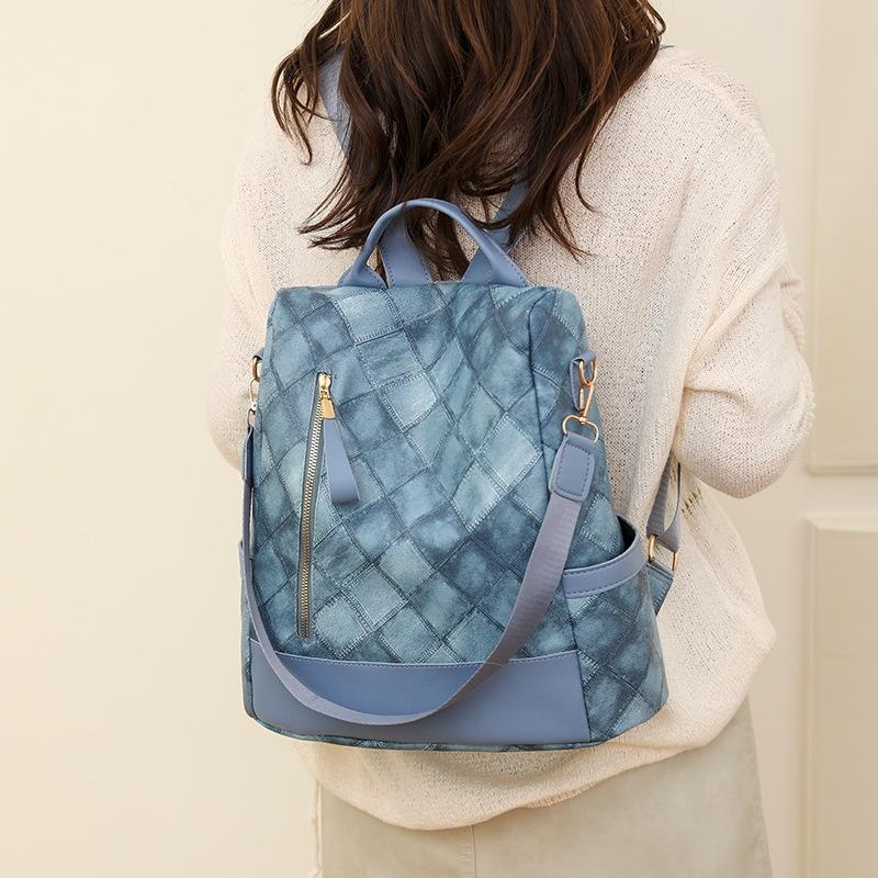 2023 New Multifunctional Anti-theft Backpack for Women with Large Capacity Leisure Women's Backpack Dual-purpose Shoulder Bag_voghion.com