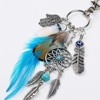 Keychain, metal transport, European style, boho style