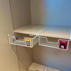 衣柜内衣收纳盒家用抽屉式储物收纳架铁艺悬挂收纳盒袜子收纳挂篮