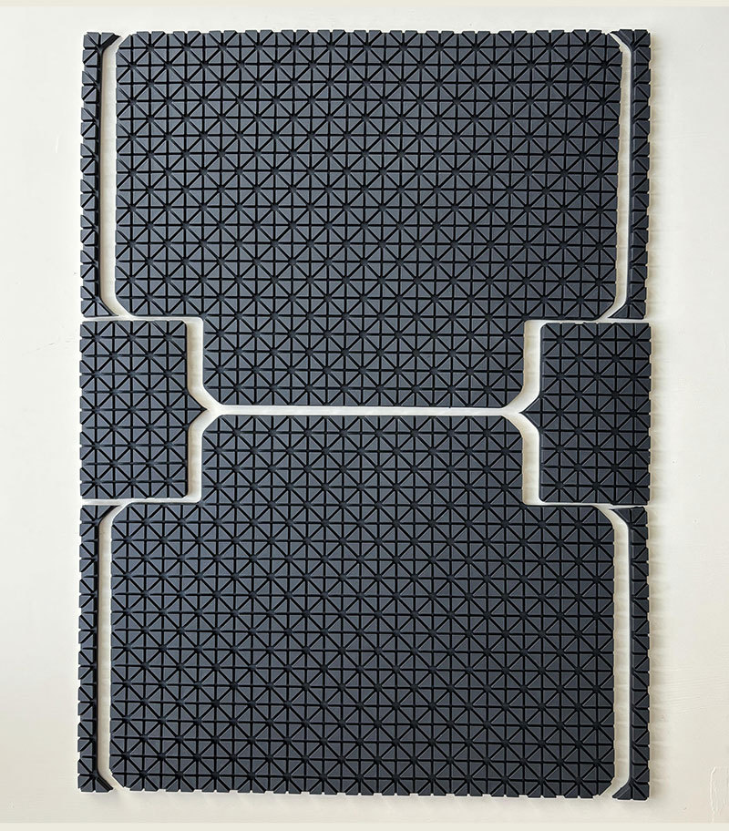 Main driving TPE car mat new energy universal any model of environmental protection rubber can be cut easy to clean wear