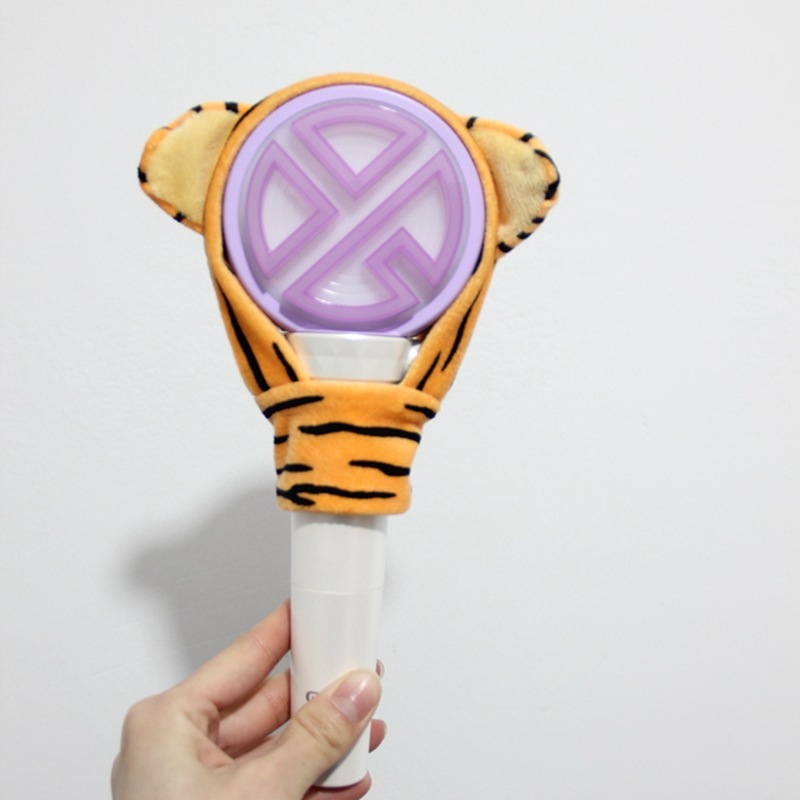 Zhang Yixing ラムシューズサポートスティックライトカバーぬいぐるみ保護カバーコンサート蛍光スティック装飾ハンドライトカバー周辺機器|undefined