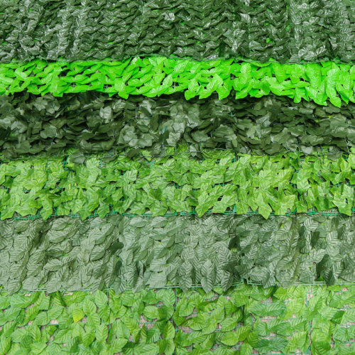 Simulation fence decoration green plant wall artificial roller fence net leaves fence simulation vine fence railing wholesale