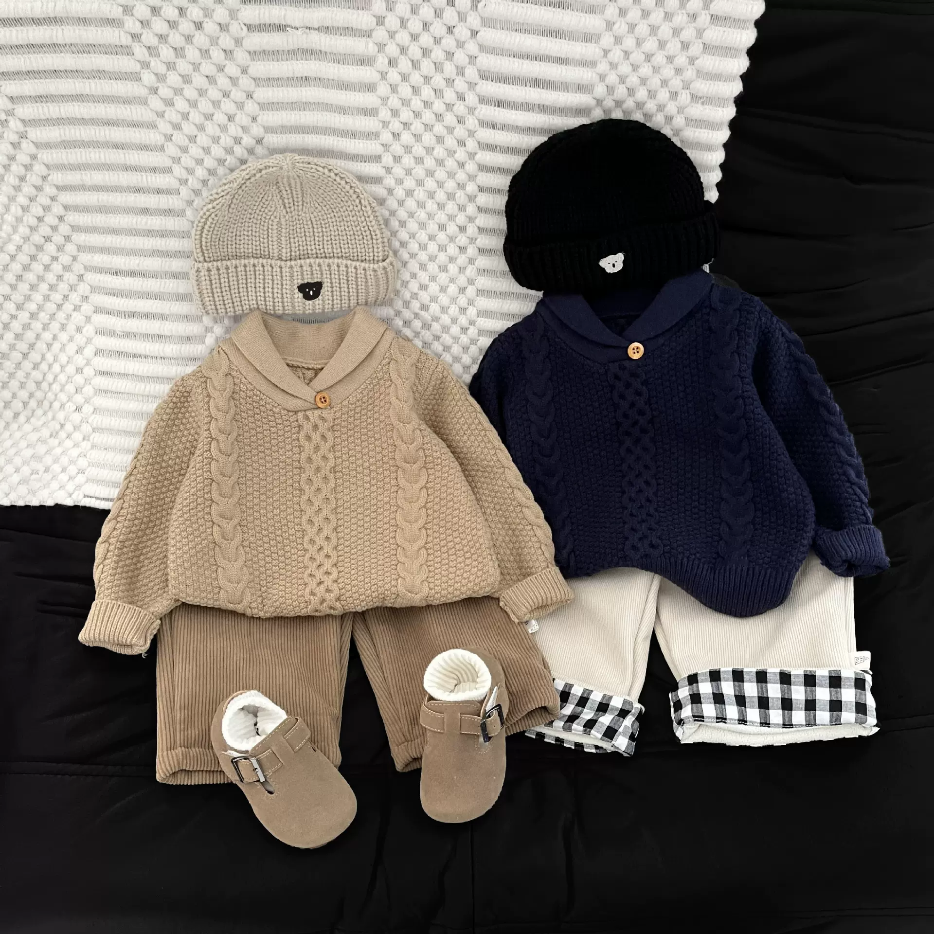 韩国童装儿童毛衣秋冬季婴儿衣服洋气百搭加厚针织衫宝宝时尚线衣