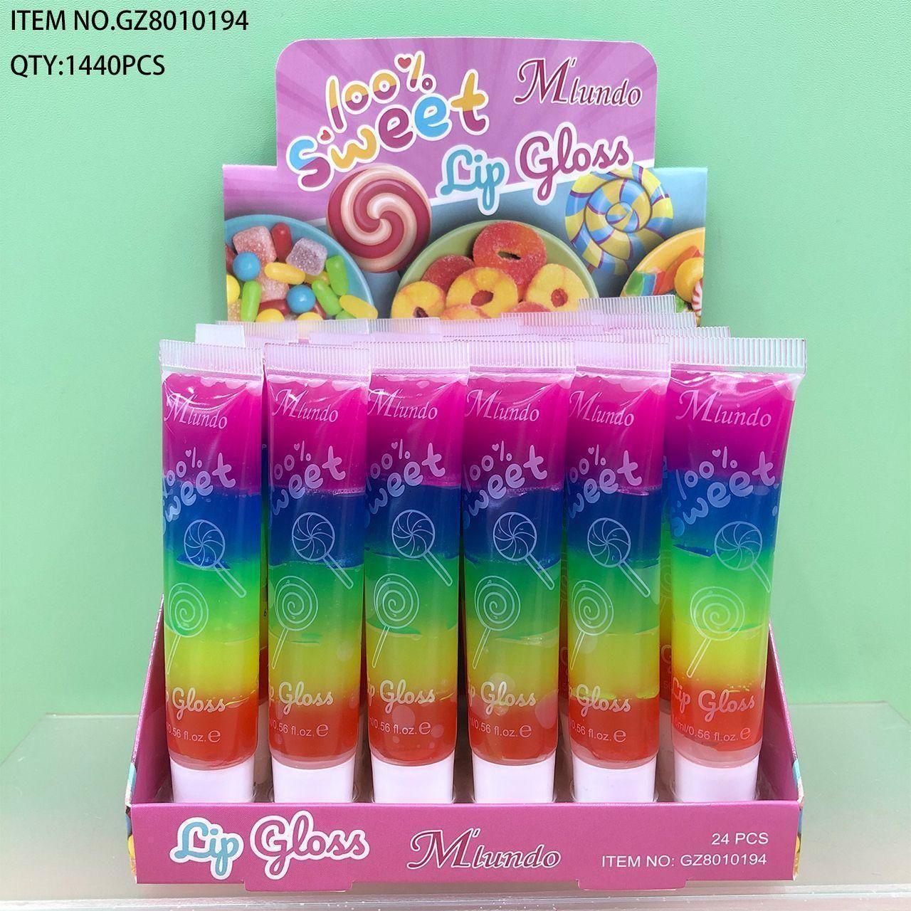 Cross-border Mlundo Rainbow Lipstick, lápiz labial
