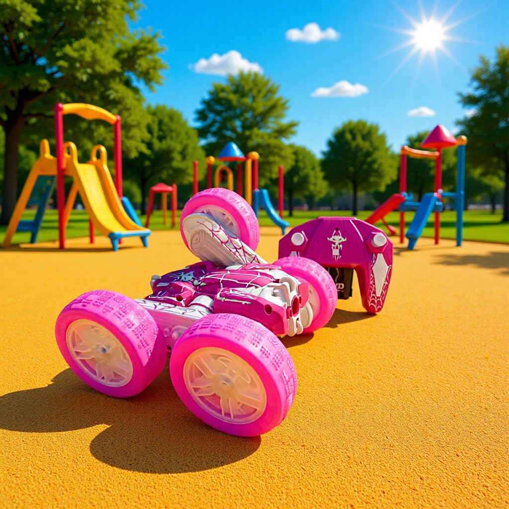 Transfronterizo 360 ° vehículo de control remoto doble cara rodante vehículo de acrobacias de control remoto de cuatro ruedas 2.4 deformación todoterreno vehículo de juguete de cuatro ruedas