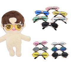 20cm Baby with Glasses, 15CM Cotton Doll Glasses, Celebrity Play Doll, EXO Play Doll, Pet Glasses, Baby Accessories