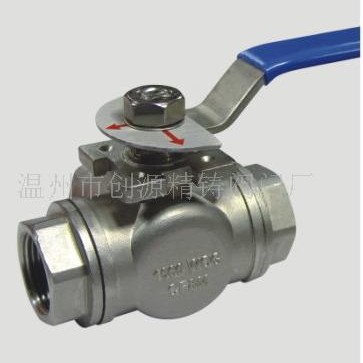 西德阀门 不锈钢三通球阀三通换向阀Q14/5F 三通球阀四通球阀Q16F