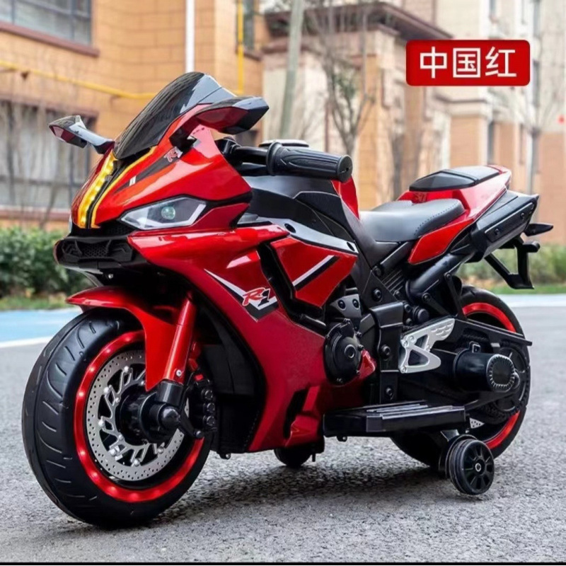 ミュージカル電動バイク大型ファッショナブルな男性と女性の赤ちゃんは座ることができる充電式バッテリーカーおもちゃベビーカー|undefined