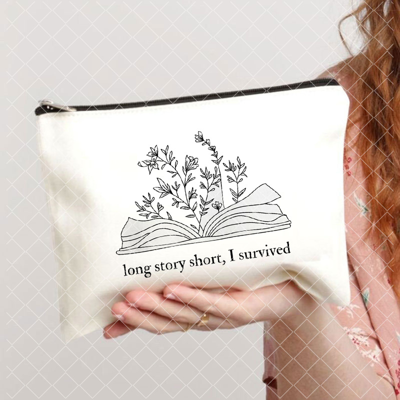 Taylor Music Swift álbum impreso lienzo cosmético bolsa monedero de la moneda de las mujeres bolsa de lápiz transfronterizo comercio exterior