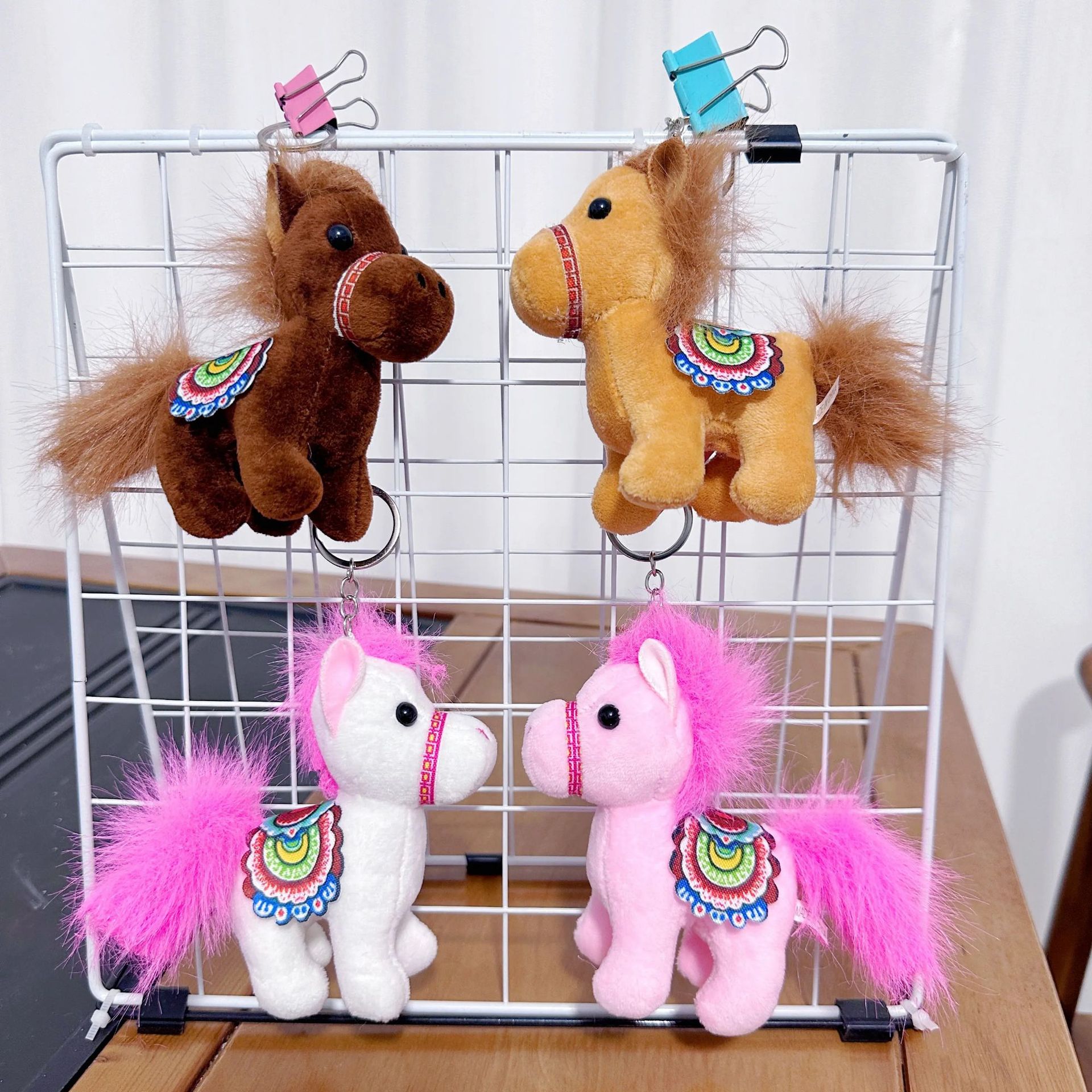 Cuatro pulgadas muñeca de peluche pequeño colgante muñeca llavero muñeca mochila colgante juguete de peluche regalo