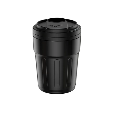 Car ashtray Flame-Retardant Inner Container, Anti-Fly - coffee-cup-ashtray-pure-black-cigarette-label