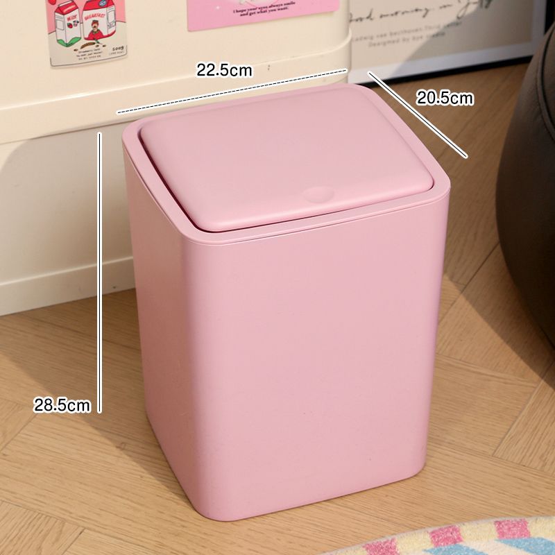 Casa crema de viento tipo hendidura basura estrecha sala de estar dormitorio cubierta de presión balcón inodoro con cubierta canasta de papel antiolor