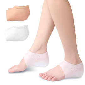 现货热卖增高4.5cm3.5CM鞋垫男女隐形半垫柔软减震弹力后跟套