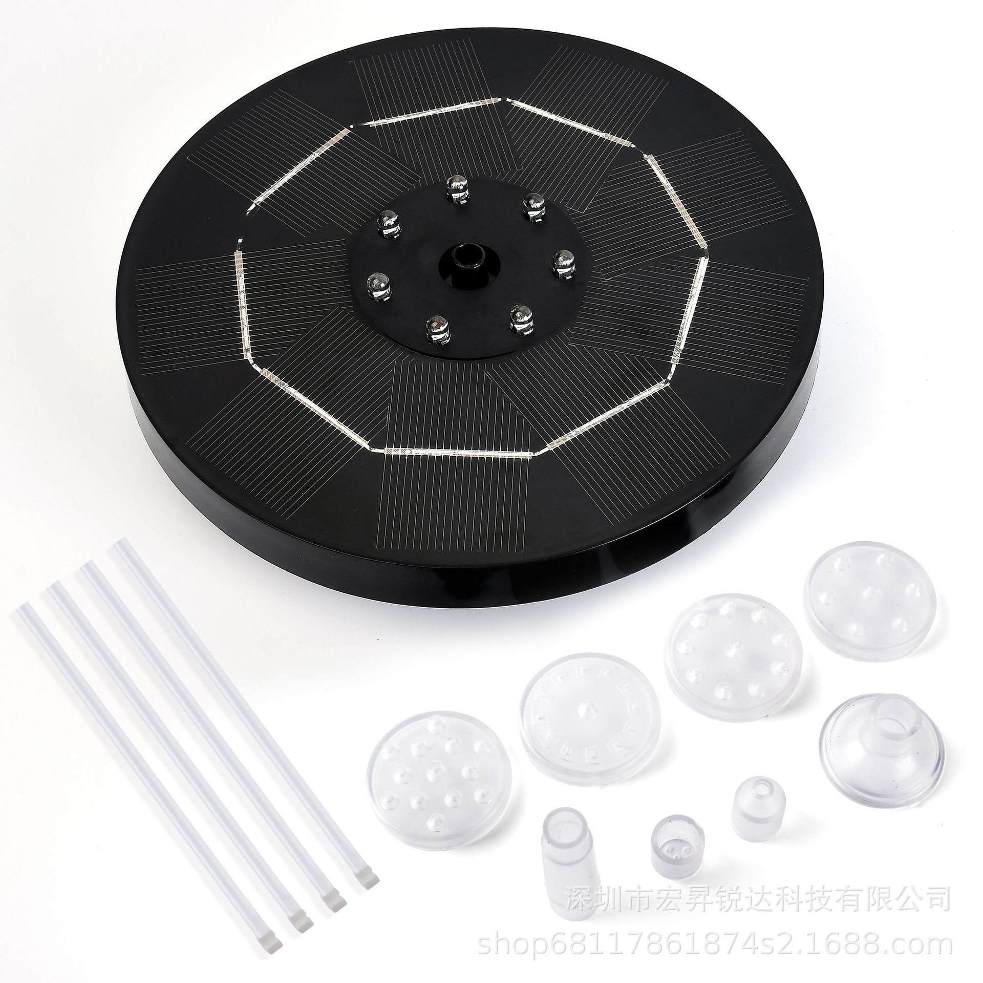 3.5WRGB 전원 저장 투명 스프링클러