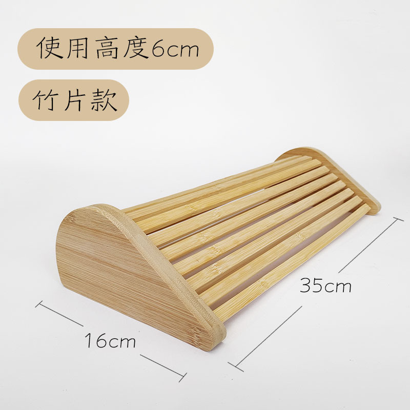 S丶天然旧式竹枕竹片首腰矯正枕頚椎枕中空保護首枕卸売り|undefined