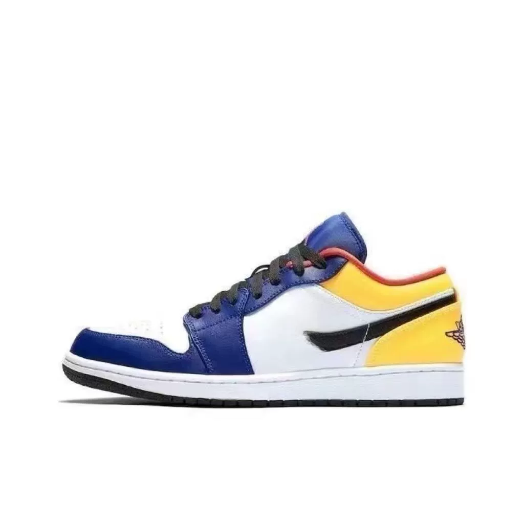 Air Jordan 1, низкие баскетбольные кроссовки, обувь для пальцев ног, универсальные износостойкие кроссовки для мужчин и женщин