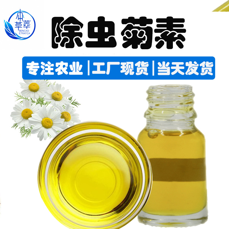 除虫菊素50%除虫菊提取物厂家现货除虫菊酯除虫菊粉另除虫菊素25%
