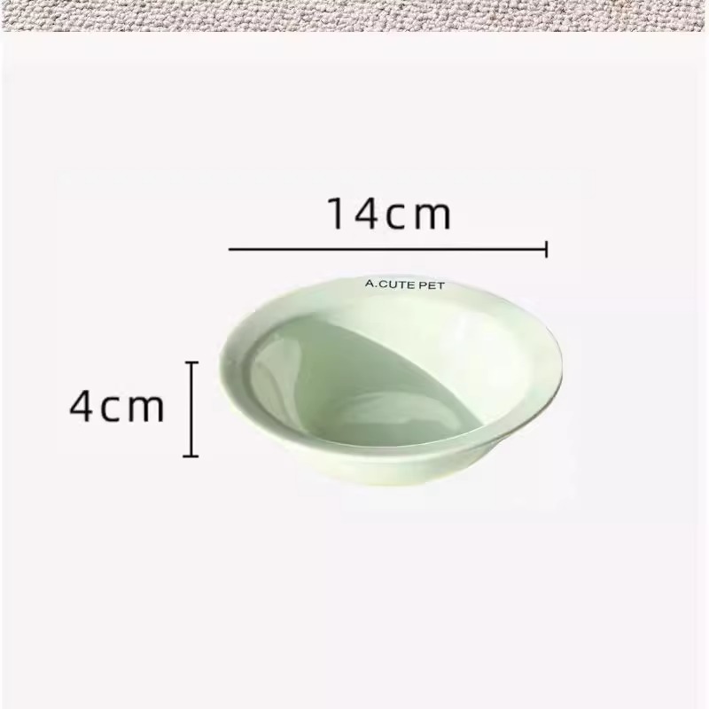 녹색 단일 그릇